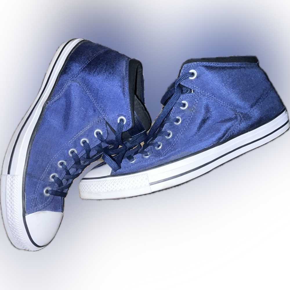 Converse Navy Canvas High-Tops